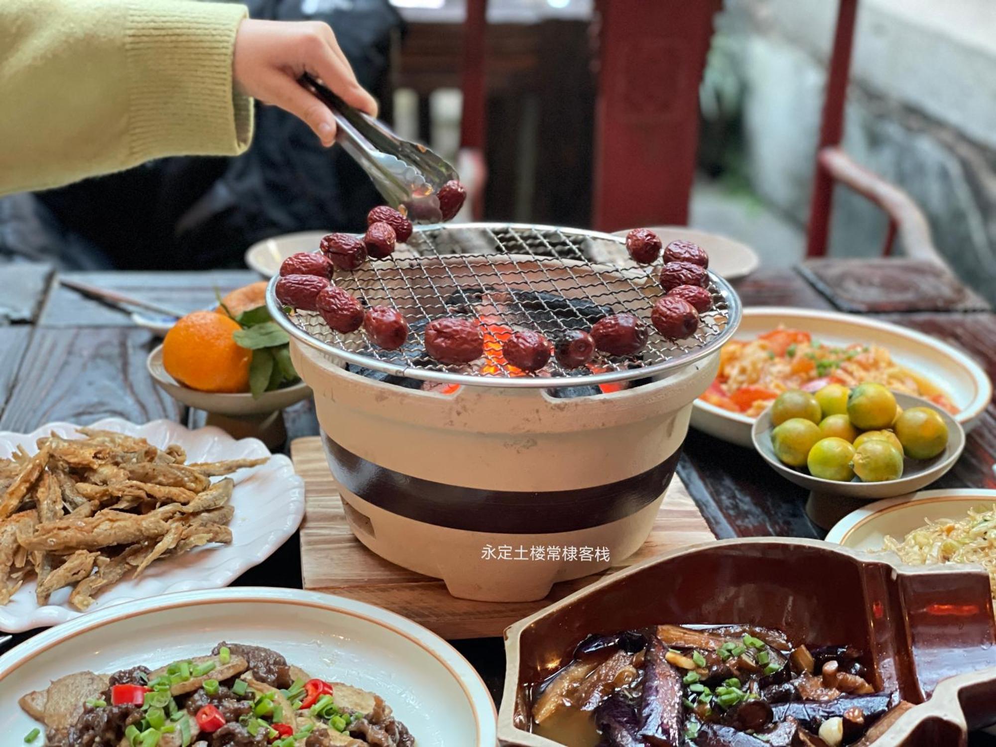 Tulou Fuyulou Changdi Inn Yongding Dış mekan fotoğraf