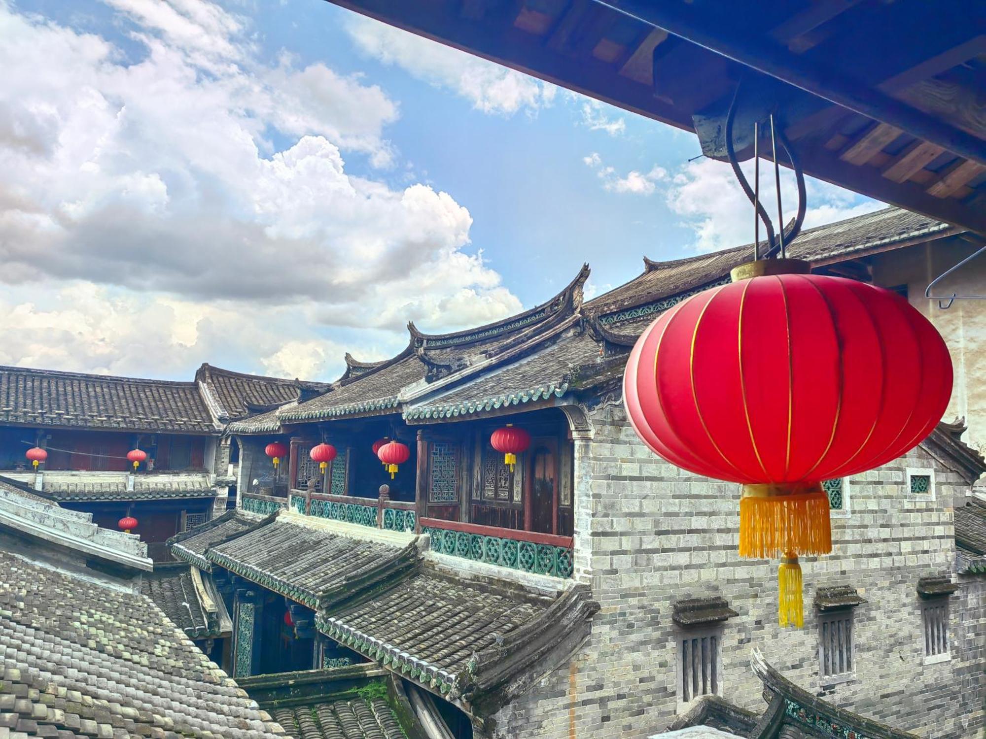 Tulou Fuyulou Changdi Inn Yongding Dış mekan fotoğraf