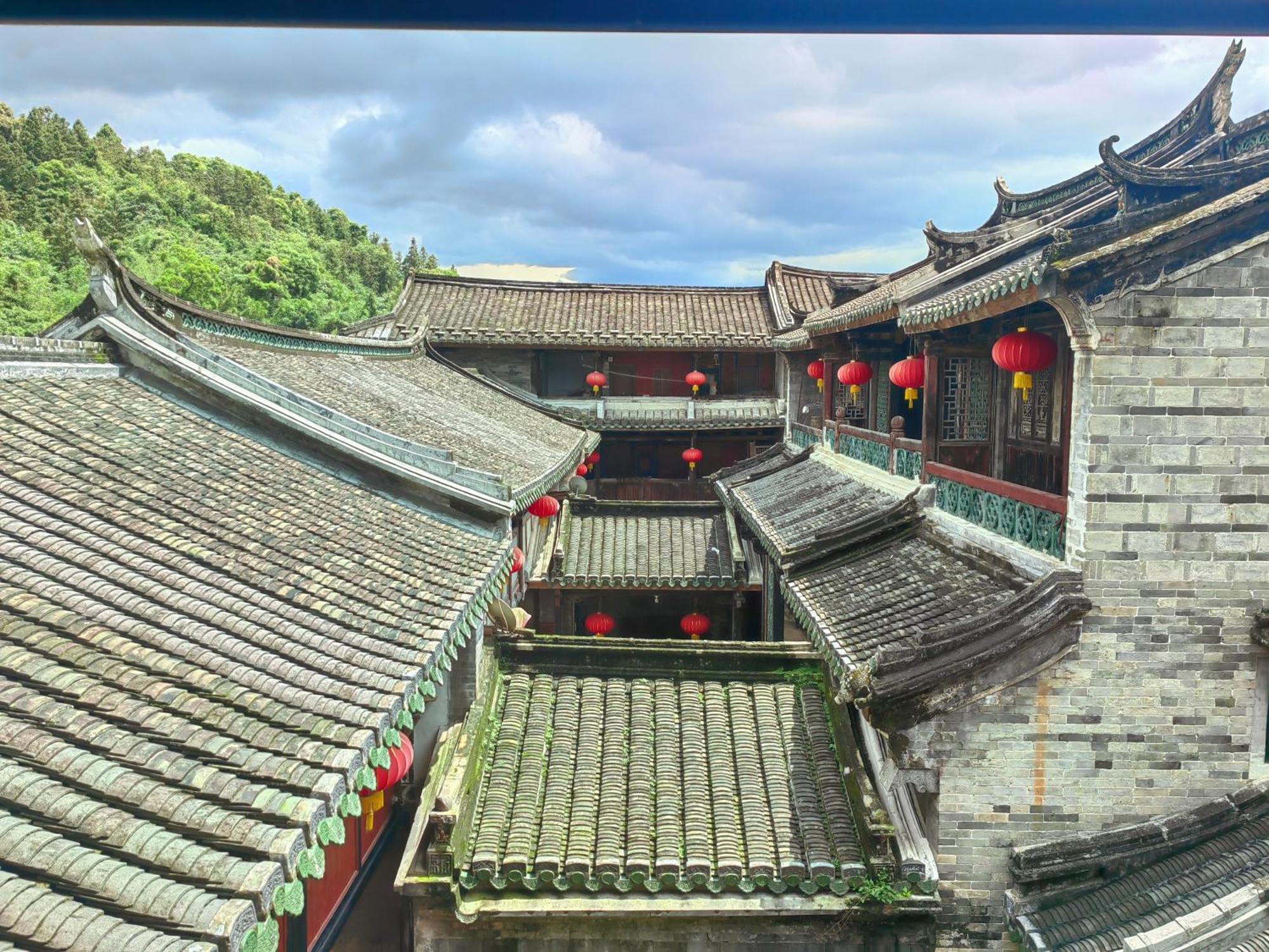 Tulou Fuyulou Changdi Inn Yongding Dış mekan fotoğraf