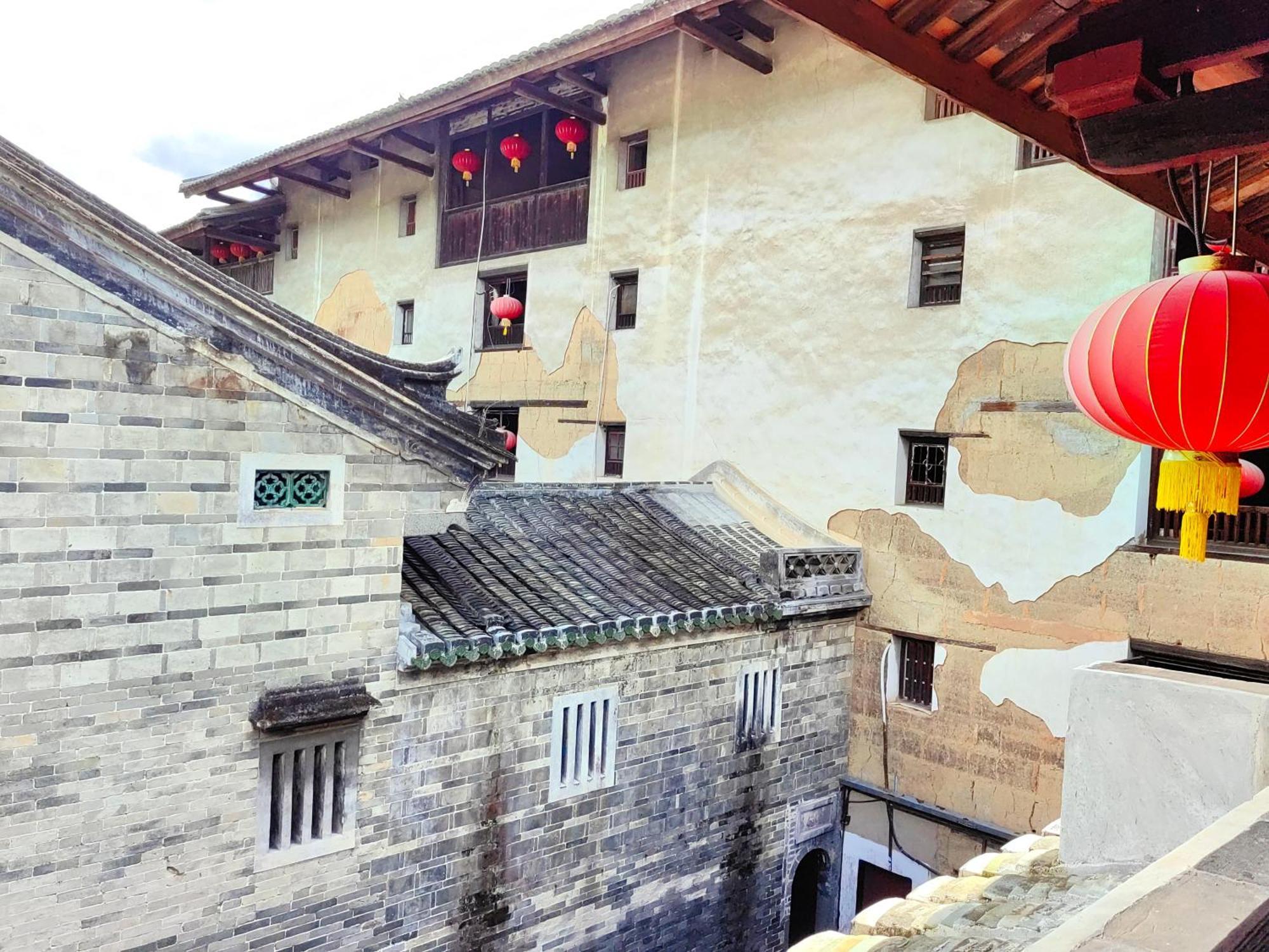 Tulou Fuyulou Changdi Inn Yongding Dış mekan fotoğraf