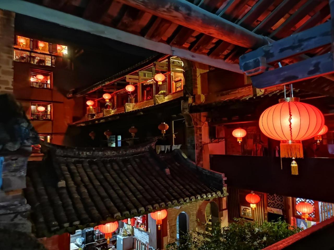 Tulou Fuyulou Changdi Inn Yongding Dış mekan fotoğraf