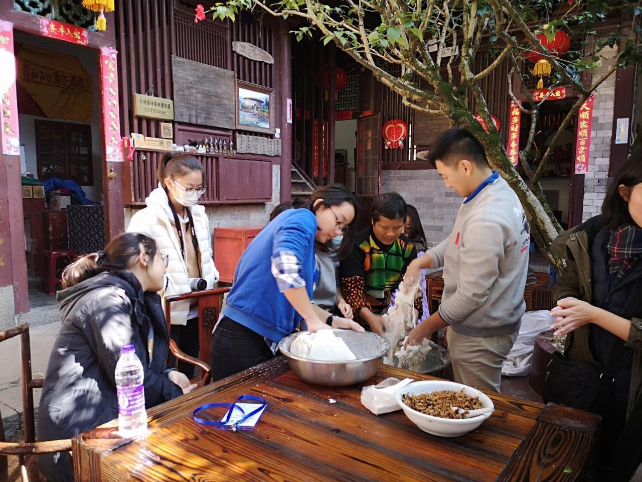 Tulou Fuyulou Changdi Inn Yongding Dış mekan fotoğraf