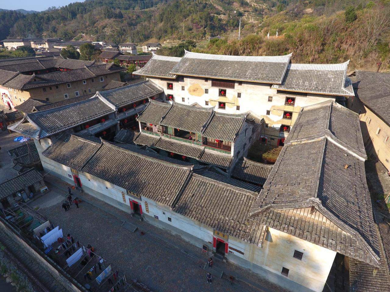 Tulou Fuyulou Changdi Inn Yongding Dış mekan fotoğraf